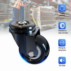 1-4pcs Office Chair Caster Rubber Swivel Wheels Replacement Heavy Duty 2 Inch