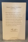 Hallmark  harry Happy Birthday  Potter Christmas Ornament 2009 Qxl1032 Nib