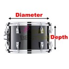 Drum Wrap Vinyl Kit Gloss Glitter Sparkle For Snare Kick Bass Tom Wmp Shell Skin