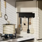 Key Holder Wall Mount  Magnetic Key Hooks And Mail Organizer Tray With 8 Hooks 
