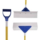 30  Snowplow Snow Pushers With Poly Blade  Reflective Tape   Handle