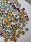 150 Vintage modern Beer Bottle Caps Lot Random Mixed used Older