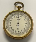 Lufft Pocket Barometer - Original Leather Case - Germany - Circa 1920 s