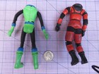 Mattel 1966 Major Matt Mason Man In Space Figure Lot Of 2 Figures Missing Heads