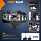 Lights Assembly Compatible With 1999-2004 Ford Mustang Driver And Passenger Side