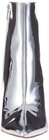 Women s Heeled Ankle Boot Gail Silver Mirror Size 7 5 Dress Boot