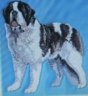 Saint Bernard Dog Breed Bathroom Bath Towel Embroidered