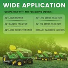 Besttruck Gy00115 42   Deck Mulch Cover Perfectly Fit For John Deere Black