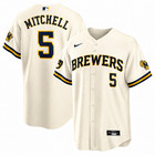 Hot Sale  Garrett Mitchell  5 Milwaukee Brewers Baseball Jersey Print Fan Shirt