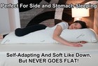 Ultra-luxury Full Size Body Pillow All Usa Best Shredded Memory Foam  Cool-ve   