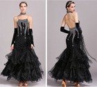 Women Ballroom Dance Competition Dresses Backless Standard Waltz Dancing Costume