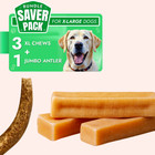 Elk Antler Dog Chews Treat -large Dogs  xl      Yak Chew   Antler Dog Treats  4pc 