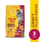 Meow Mix Gravy Bursts  Savory Chicken Flavor Mix  Gravy Filled Dry Cat Food