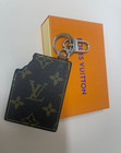 Louis Vuitton Chocolate Monogram Key Holder Bag Charm Keychain With box