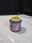 Schylling Tin Toy Crank Music Box  2007  Mother Goose  Fancy Pig  Rabbit  Plays