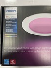 Philips Hue 579573 5 6 In Led Smart Canless Ultra Thin Slim Trim Recessed Light