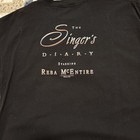 Vintage Reba Mcentire 1999 The Singers Diary Tour T Shirt Size X-large