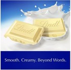 Lindt White Chocolate Truffle Bar  4 4 Oz Chocolate Bar With Smooth Center 12 Pk