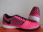 Nike Lunargato Ii Gato Indoor Soccer Cleats Pink Blast-black Sz 13  580456-605 