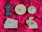 5 Railroad Train Related Ad Pins Santa Fe Chico B o Lahaina Kaanapali Pacific