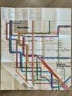 Vintage New York City Subway Map 1972