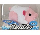 New Zhu Zhu Pets Jilly Electronic Hamster 5  Interactive Pink   White Plush 2025