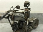 Motorcycle Metal Sculpture Handmade  Beautiful Very Cool Piece  