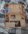 Aug 18  1939 Scorecard   Ticket Indians Vs White Sox-feller Loses 3-hitter In 11