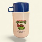 Vintage 1989 Teenage Mutant Ninja Turtles Tmnt Lunch Box With Thermos