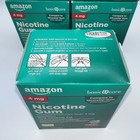 Lot Of 4 Amazon Basic Care 4 Mg Nicotine Gum Aid Arctic Mint 220 Count Exp 9 25