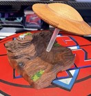 Handcrafted Wooden Ufo By Average Design Wood