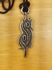 Slipknot Logo Pendant Necklace Alchemy Poker Made In Uk Vintage 2000 Nwt
