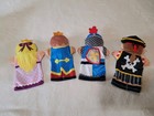 Melissa   Doug Hand Puppets 4pc King  Queen  Knight  Pirate