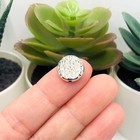 4  20 Or 50 Pieces  Rough Antique Silver Round Spacer Beads  12mm - - Us Seller