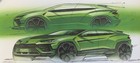 Signed Mitja Borkert Lamborghini Urus Performante Print Monterey Car Week 2022