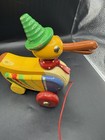 Walter Wooden Duck Vintage West Germany Pull Behind Toy Rare Model Super Cute 