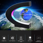 Magnetic Levitating Globe With Led Light Floating Map Desk Decor Cool Tech Gift 