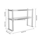 12  X 30  Stainless Steel Work Prep Table Station Commercial Kitchen Restaurant