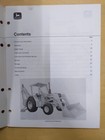 John Deere Jd500-c Backhoe Loader Operators Manual  Dealer Copy  Om-t38079