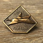 Joint Strike Fighter  jsf  F-35 First Flight Lapel Hat Jacket Pin    av2 