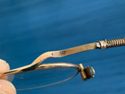 Antique Gold Filled Frame Pince-nez Eye Glasses Spring Extension Marked 1 7