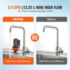 12v Diaphragm Pump 3 5gpm 13 25l min 3-chamber Water Pump Pressure Switch