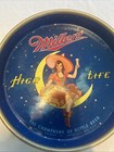 Vintage Miller High Life Metal Serving Beer Tray Girl On The Moon 12 