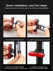 Bicycle Light Rear Light Back Light Waterproof Usb Rechargeable Led Bike Lamp