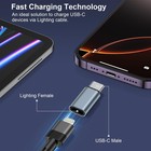 3 Pack Lightning To Usb-c Adapter For Iphone 17 Air 17 Pro Max 16e 16 Grey 