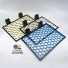 Choose Color - Large Coral Frag Rack System - 25 Plugs Fits All Aquariums