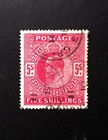 King Edward Vll Gb 5  Somerset House Sg 318 Used Cds Well Centred Good Perfo  Vf