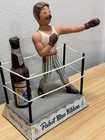 Vintage Pabst Blue Ribbon Beer Bar Metal Boxer In Ring Advertising Promo   Pbr