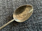 Antique Meiji Japanese Silver 84 Souvenir Spoon Nagasaki Dragon Handle