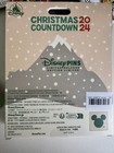 New Disney 2024 Christmas Countdown Chip   Dale Jumbo Trading Pin New In Box